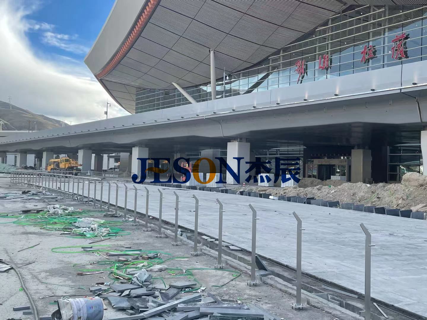 杰辰立柱案例 | 拉萨贡嘎国际机场T3航站楼